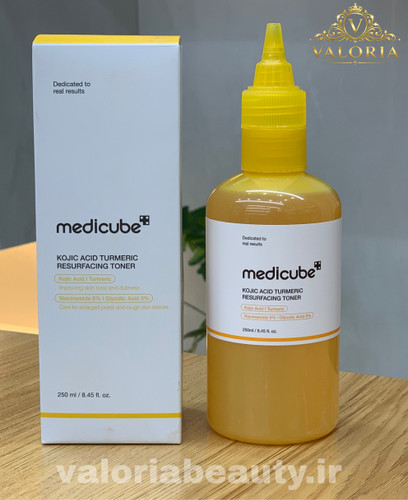 تونر روشن کننده کوجیک اسید و زردچوبه مدی کیوب / Medicube